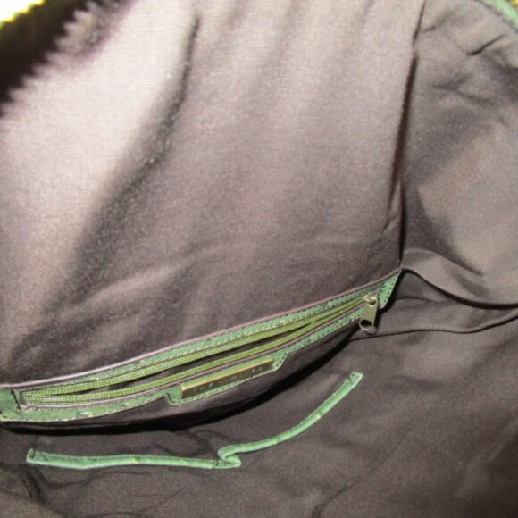 VINTAGE THE LIMITED Large Faux Ostrich Leather Handbag - Picture 7 of 13